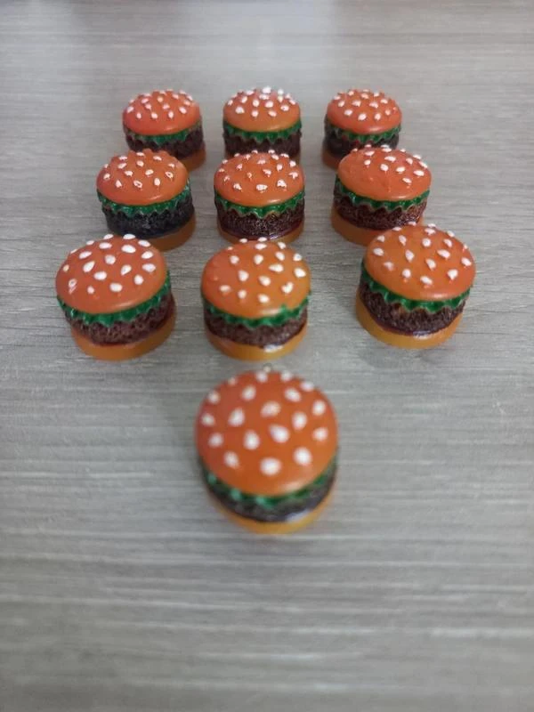 Set kunststof 'Hamburger' hangers – photo 2